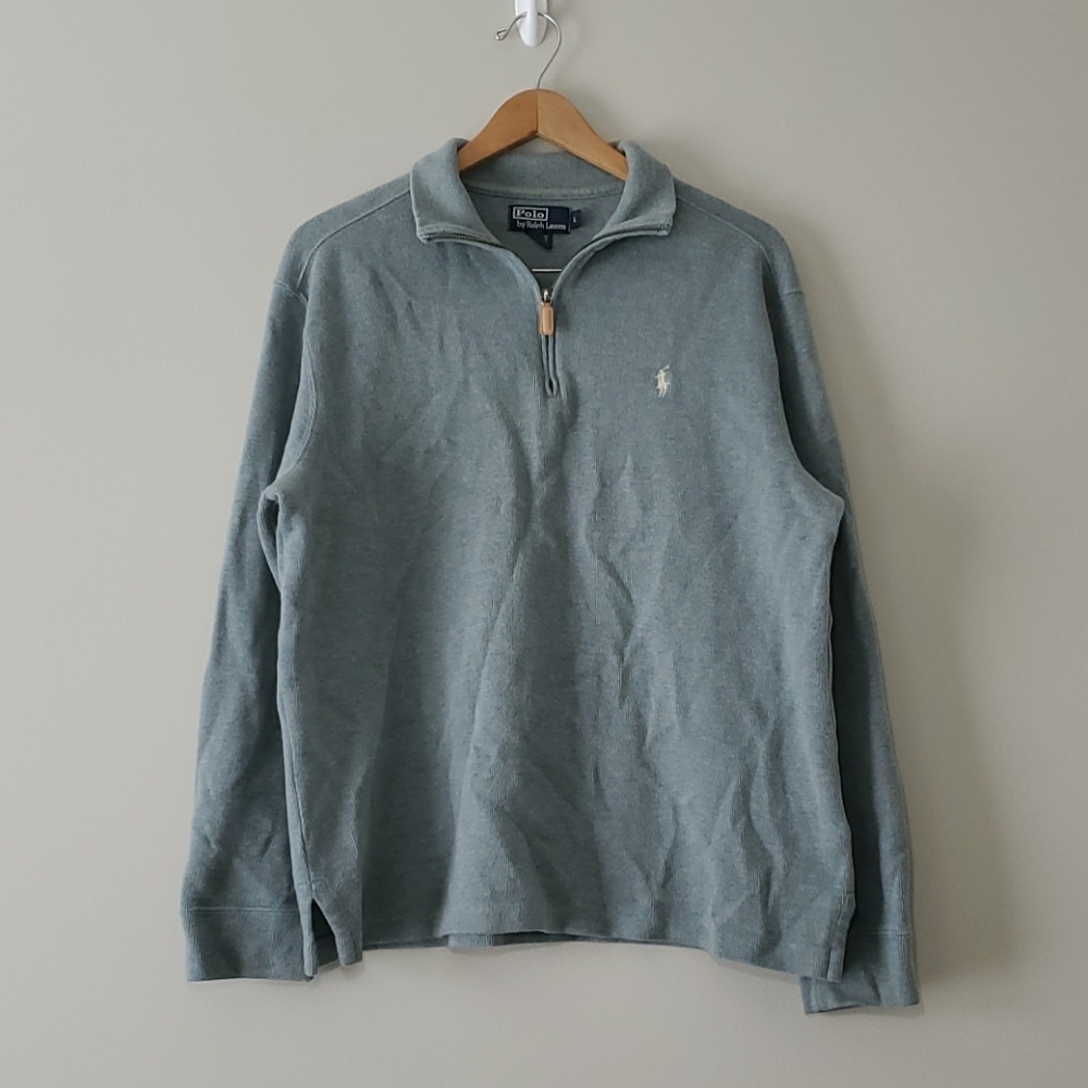 Polo 1/4 Zip Sweater